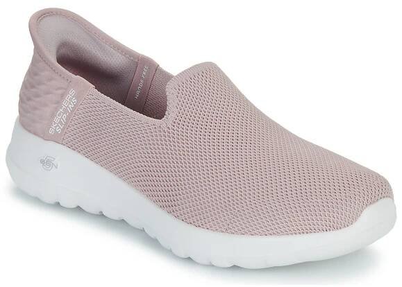 Boty Ženy Street boty Skechers SLIP-INS: GO WALK JOY - VELA Růžová