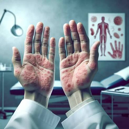 Vyrážka na dlaních: Jak poznat příčinu a správně ji léčit