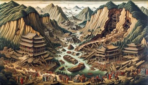 Císař Ťia-ťing v slzách: Ukrutný zemětřas zpustošil říši - The Zeitung - Ať neumřeme blbí
