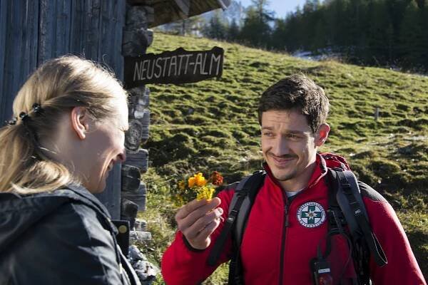 Záchranáři z hor - Cizí dívka - Z filmu - Stefanie von Poser, Markus Brandl