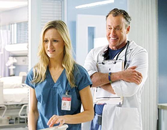 Scrubs: Doktůrci - Náš opilý přítel - Z filmu - Kerry Bishé, John C. McGinley