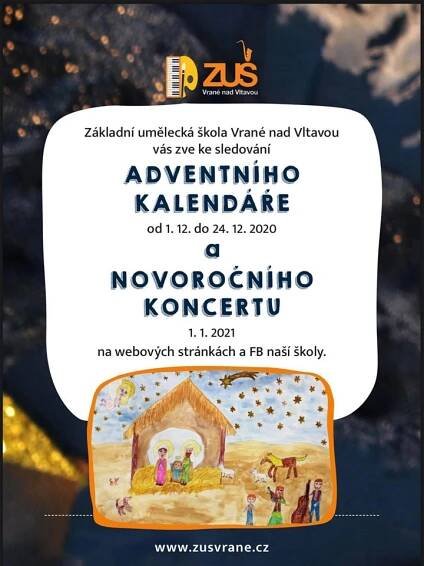 Advent v ZUŠ Vrané nad Vltavou – map-orpcernosice
