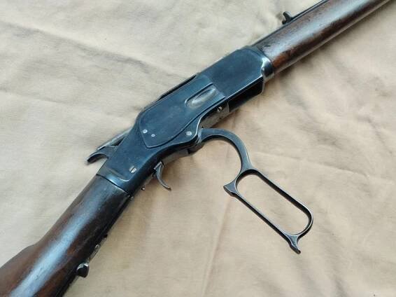 U.S. legendární opakovací puška WINCHESTER M1873, cal. 32-20 W.C.F.!! | Aukro