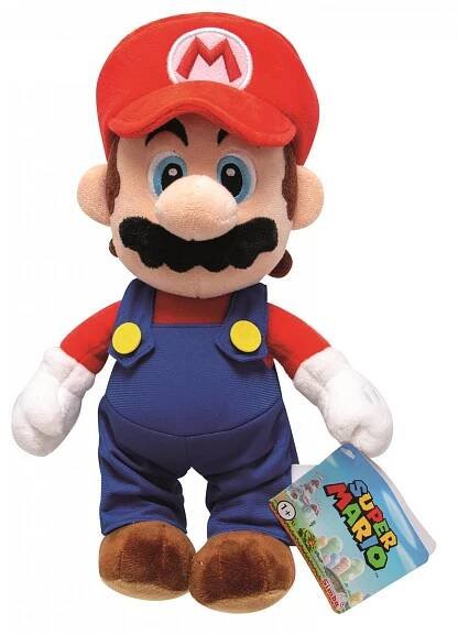 ORIGINÁLNÍ PLYŠÁK / V LICENCI NINTENDO/ SUPER MARIO / MARIO