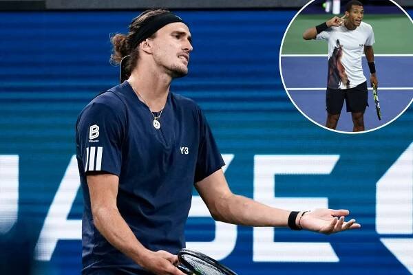 No. 3 Alexander Zverev falls to No. 25 Felix Auger-Aliassime in third-round stunner at US Open