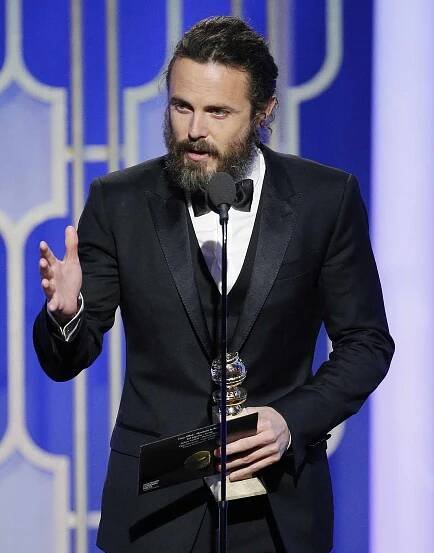 Proud Brother! Ben Affleck Fist Pumps After Casey's Golden Globes Win
