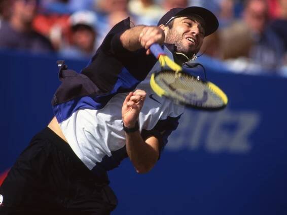 I Played Tennis With Andre Agassi at the US Open—And Walked Away With a Lesson in Life