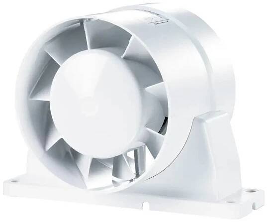 Ventilátor potrubní malý zúžený s držákem Ø 100 mm