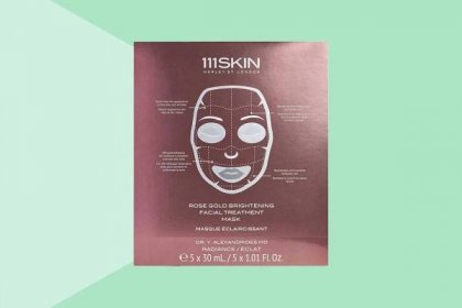 I Saw Immediate Tightening and Brightening From This Face Mask Made With Real Gold