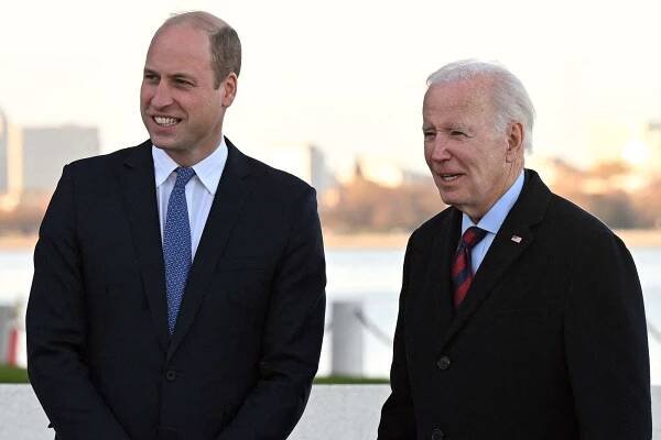 The Future King and the President! Prince William Joins President Joe Biden in Boston