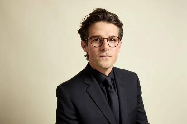 Portrait of Jacob Soboroff at the 85th Annual Peabody Awards.