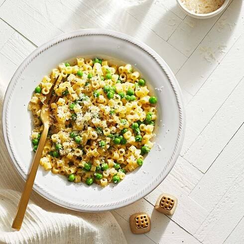 Pasta e Piselli - Five Ingredient Recipe