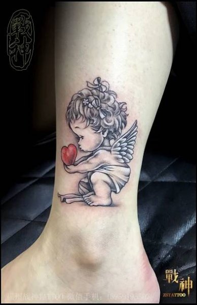 Pin de 福州战神纹身Tattoo en tattoo | Angelitos tattoo, Tatuajes estilistas, Tatuajes preciosos