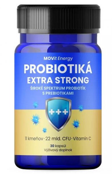 MOVit Probiotika EXTRA STRONG 30 kapsúl