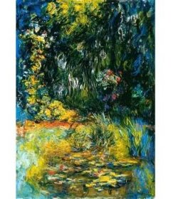 Reprodukce - VCM 97 Claude Monet - Jezírko s lekníny