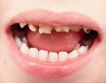 Uthealthy zuby — Stock obrázek