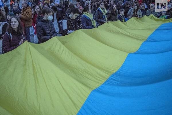 Demonstrace Křídla pro Ukrajinu | PrahaIN