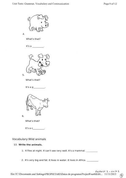 Project 2 - unit 2 test