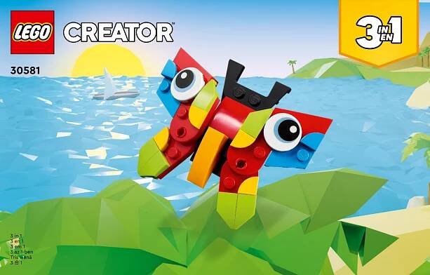 LEGO Parrot - 不能錯過的三合一 - 關於樂高二三事