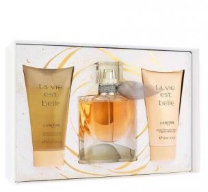 Lancôme La Vie Est Belle dárková sada pro ženy parfémovaná voda 30 ml + sprchový gel 50 ml + tělové mléko 50 ml
