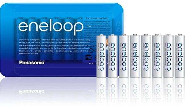 Panasonic Eneloop Sliding Pack AAA 8 ks 750 mAh (BK-4MCCE/8LE)