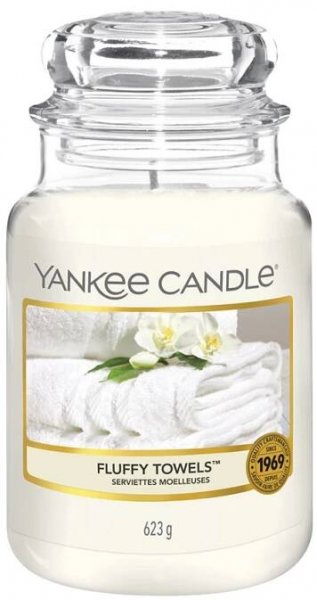 Akce - Fluffy Towels velká svíčka Yankee candle, Břeclav
