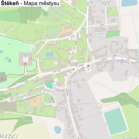 Štěkeň - mapy | Kurzy.cz
