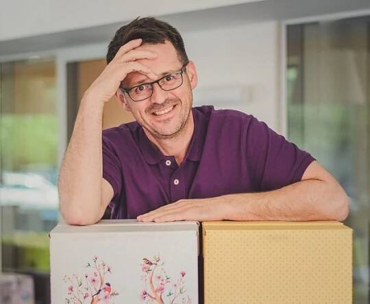 Jan Lála, majitel firmy Carton Cajon.