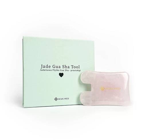 Jadeitová masážní destička - Gua Sha