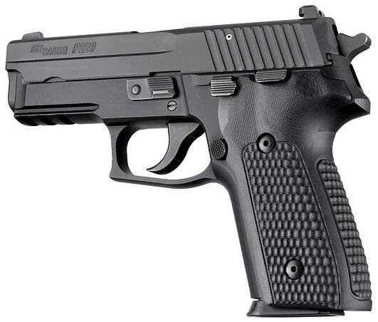 Střenky Hogue Sig Sauer P228/P229 Piranha G10 černé - Hogue - Pažby, pažbičky a střenky - Příslušenství - gun.cz