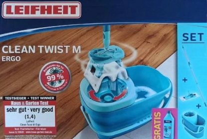 Leifheit Clean Twist M včetně čističe  - Zařízení pro dům a zahradu