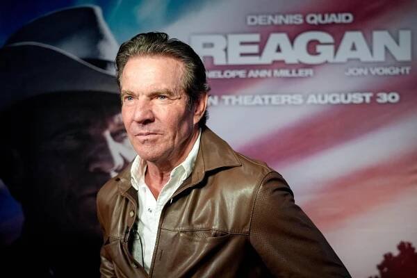 Dennis Quaid didn't hold back at Trump's rally last month.