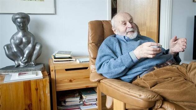 Jaderný fyzik František Janouch, zakladatel Nadace Charty 77.