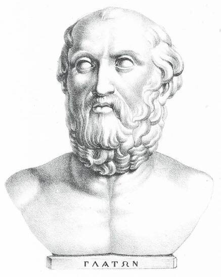 Platon, litografie, (1830) - Stará a dekorativní grafika
