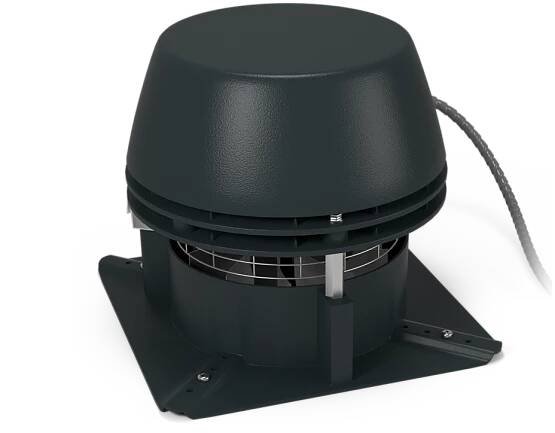 Komínový ventilátor RS - S horizontálním odtahem