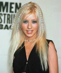 Christina Aguilera made plenty of use of glitter in the 1990s and 2000s. Photo: Handout