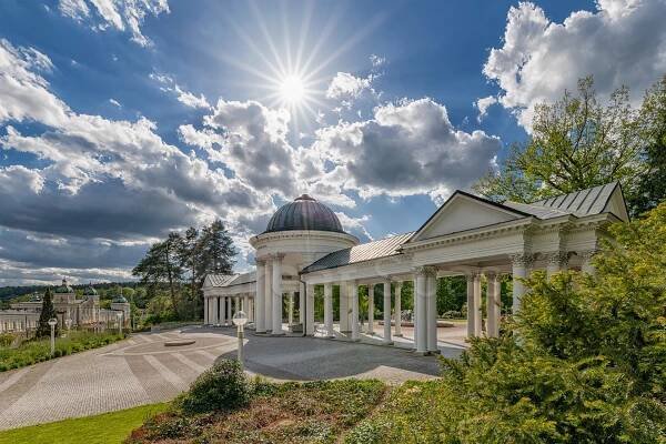 Pavilon Karolinina pramene - Mariánské Lázně