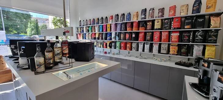 prodejna Coffee planet
