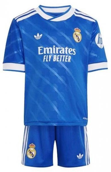 Real Madrid 3. Trøje 2025/26 Mini-Kit Børn