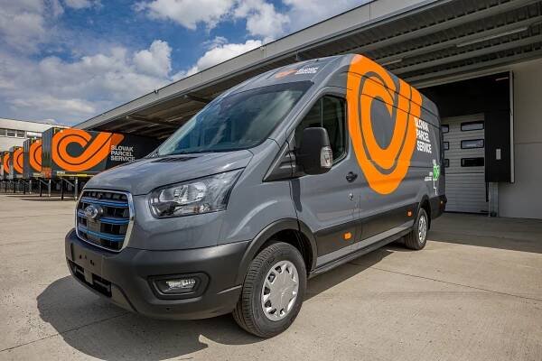 Elektrické dodávky Ford E-Transit pre SPS - Transport.sk