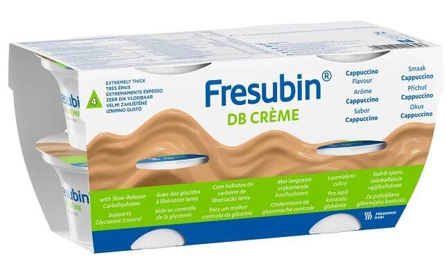Fresubin DB CREME příchuť cappuccino 4x200 g