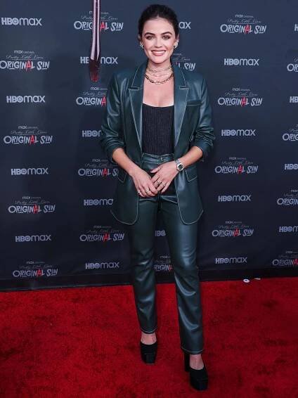 Lucy-Hale-Fashion-Evolution-Gallery-Update-350 Bloody Red Carpet And Exclusive Screening Of HBO Max's 'Pretty Little Liars: Original Sin', Sjr Theater at Warner Bros. Studios, Burbank, Los Angeles, California, United States - 15 Jul 2022