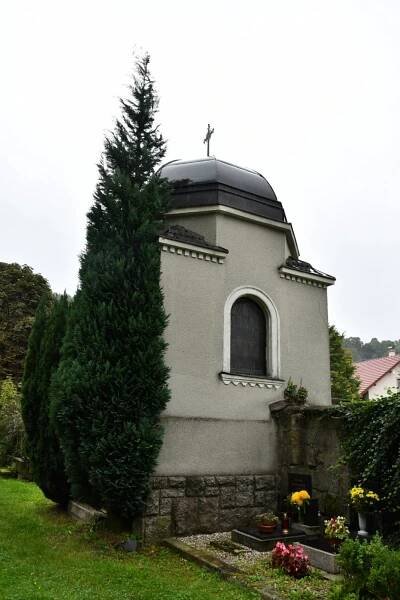 Hodkovice nad Mohelkou | Detail hřbitova | Databáze historických hřbitovů