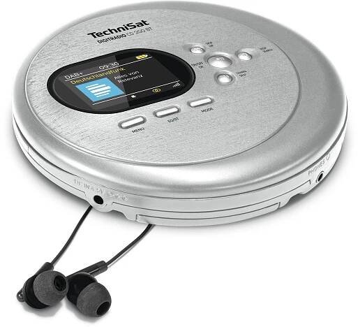 TechniSat DigitRadio CD 2GO BT stříbrná