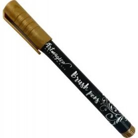 Artmagico Brush pens fixy akrylové Brush peny barvy: Metallic gold