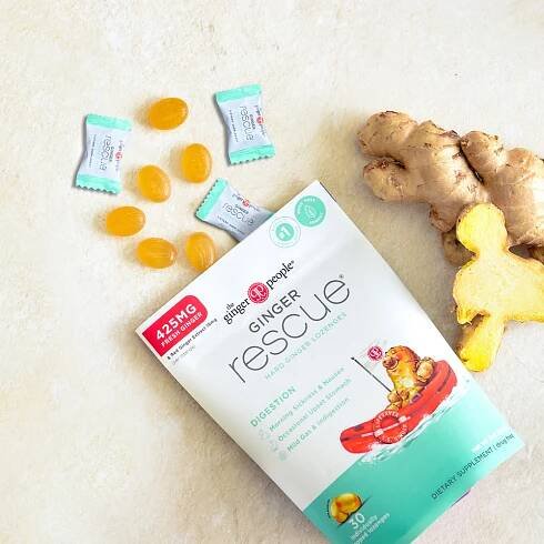Ginger Rescue® Digestive Wellness Lozenges - The Ginger People US