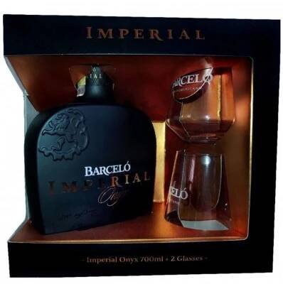 Barcelo Imperial Onyx 0,7 l 38% + 2 skleničky