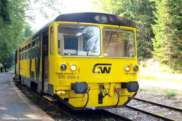 Fotografie Vagónka Studénka M152.0 810 659-3 GW Train Regio