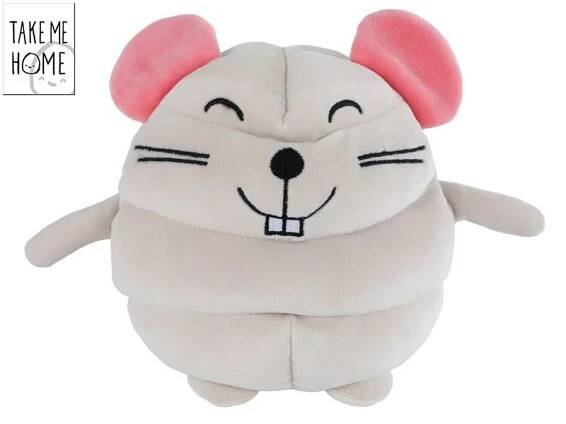 MYŠ PLYŠOVÁ 22CM   660688