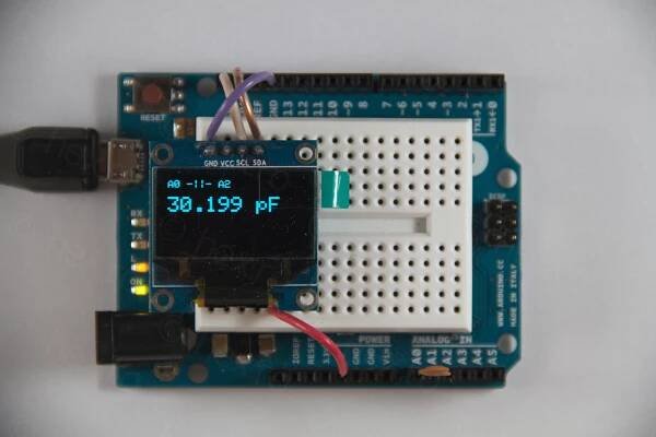 picoFarad Meter using Arduino Leonardo